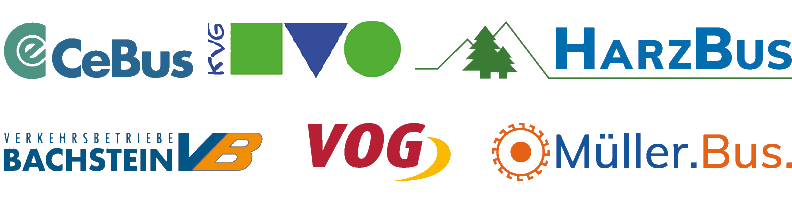Logos aus der Busgruppe